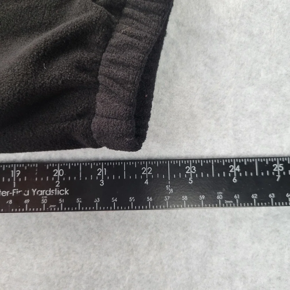 Scottevest fleece Jacket Mens XXL Black TEC‎ 1/4 Zip Mock Neck Pullover